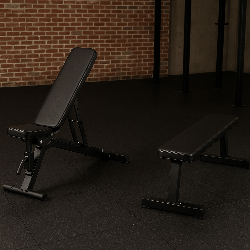 Flat vs. Adjustable Weight Bench: Choosing the Right Bench for Your Home Gym - Fray Fitness