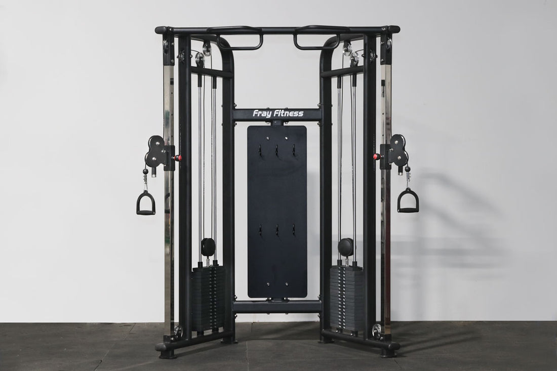 Functional Trainer Commercial - 198lb Stack - Black