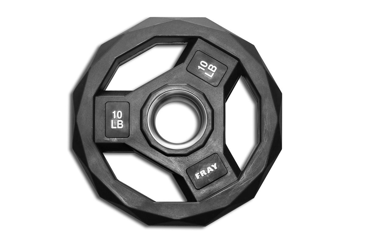 Olympic Rubber Coated Weight Plate - FrayFitnessOlympic Rubber Coated Weight PlateFrayFitness