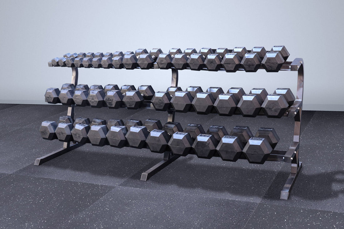 3 Tier Dumbbell Rack XL - FrayFitness3 Tier Dumbbell Rack XLFrayFitness