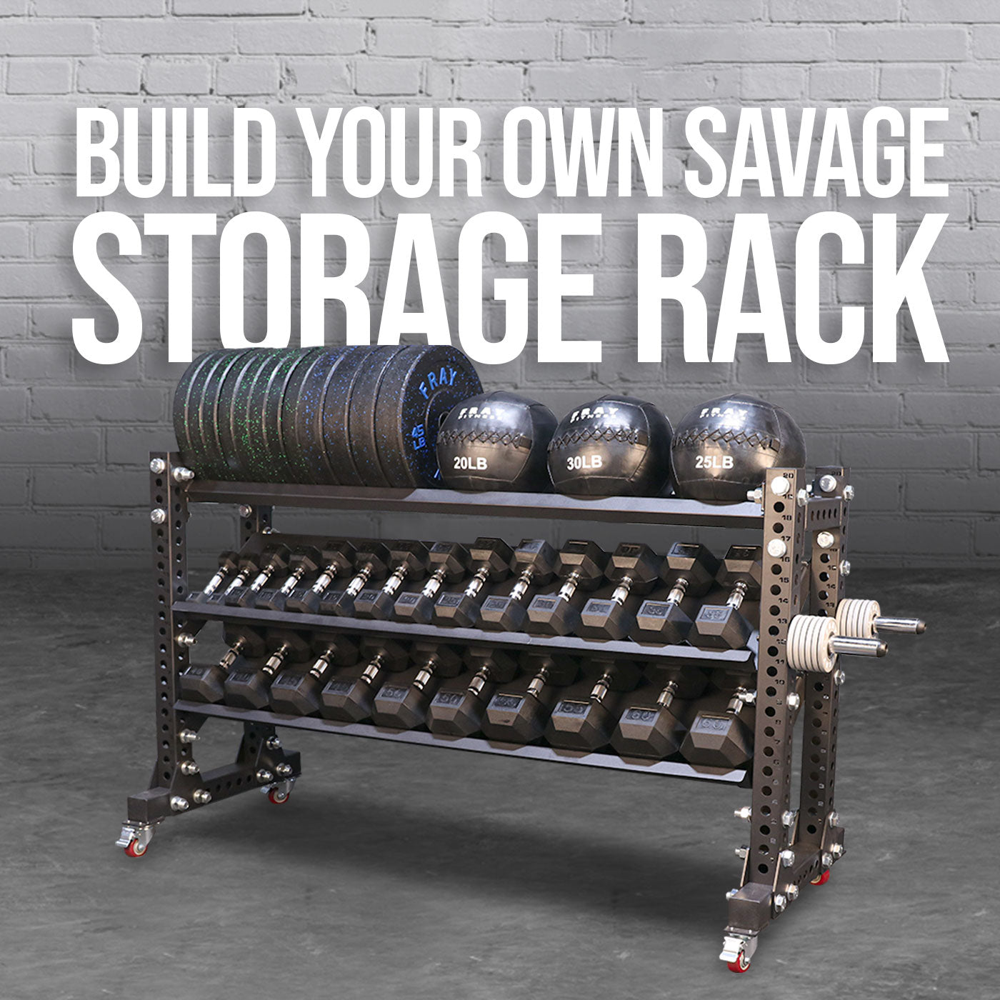 Build Your Own Savage Storage Rack FrayFitness