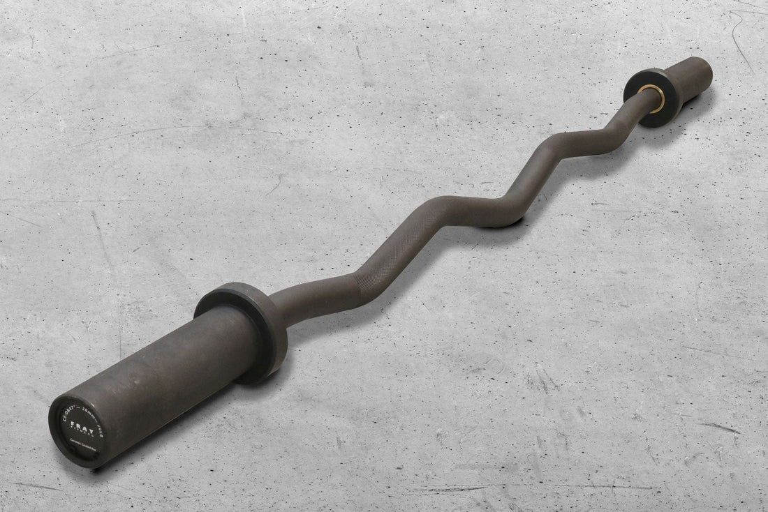 Ceramic Coated HD EZ Curl Bar - FrayFitnessCeramic Coated HD EZ Curl BarFrayFitness