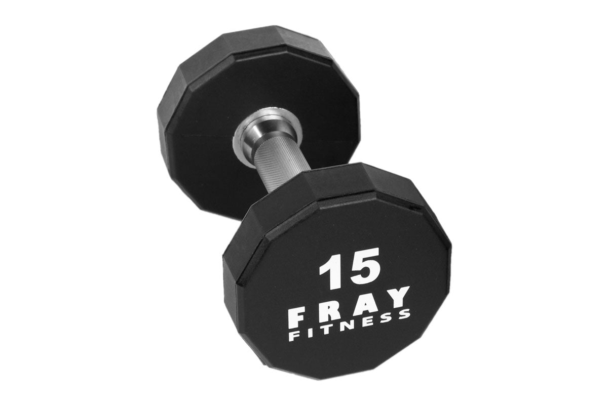 Closeout Urethane Dumbbells Singles (10 - 140 lbs) - FrayFitnessCloseout Urethane Dumbbells Singles (10 - 140 lbs)FrayFitness