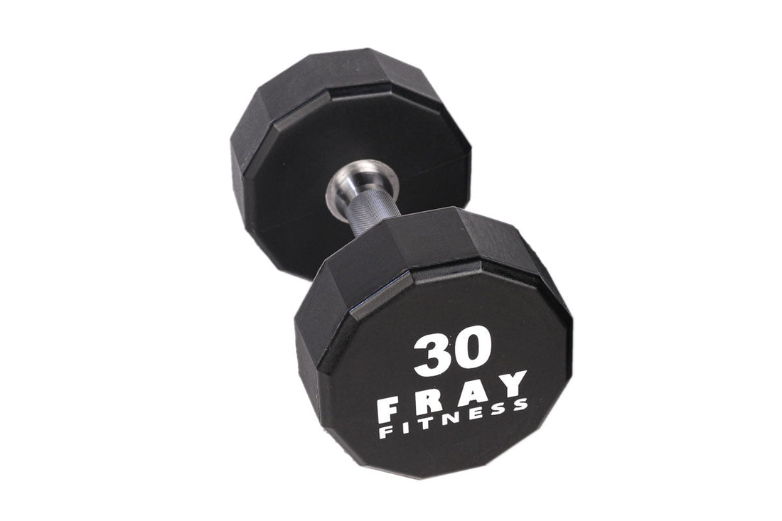 Closeout Urethane Dumbbells Singles (10 - 140 lbs) - FrayFitnessCloseout Urethane Dumbbells Singles (10 - 140 lbs)FrayFitness