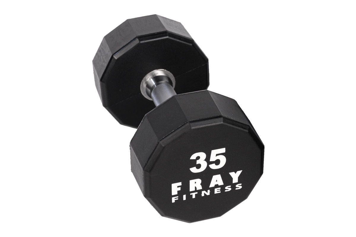 Closeout Urethane Dumbbells Singles (10 - 140 lbs) - FrayFitnessCloseout Urethane Dumbbells Singles (10 - 140 lbs)FrayFitness