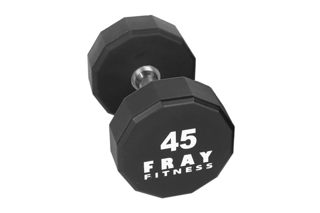 Closeout Urethane Dumbbells Singles (10 - 140 lbs) - FrayFitnessCloseout Urethane Dumbbells Singles (10 - 140 lbs)FrayFitness