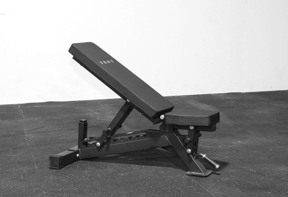 Fab - 01B Incline Flat Adjustable Bench - Black - FrayFitnessFab - 01B Incline Flat Adjustable Bench - BlackFrayFitness