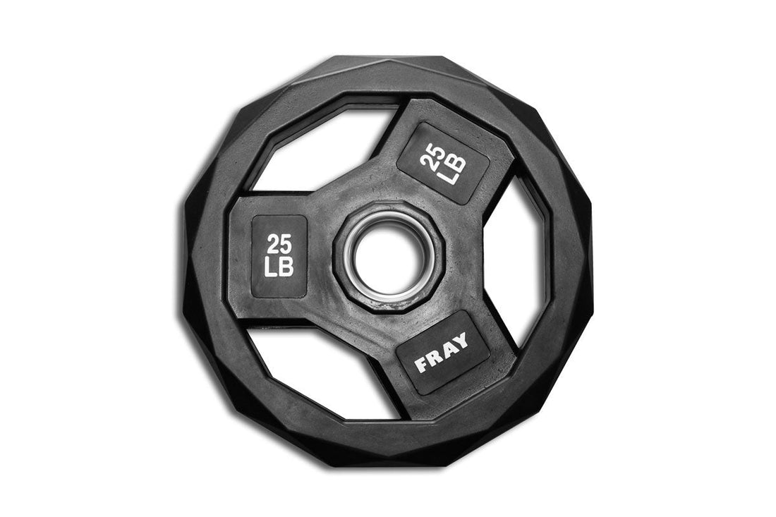 Olympic Rubber Coated Weight Plate - FrayFitnessOlympic Rubber Coated Weight PlateFrayFitness