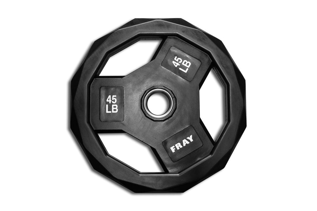 Olympic Rubber Coated Weight Plate - FrayFitnessOlympic Rubber Coated Weight PlateFrayFitness