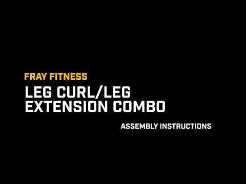 Plate-Loaded Leg Curl/Extension Combo