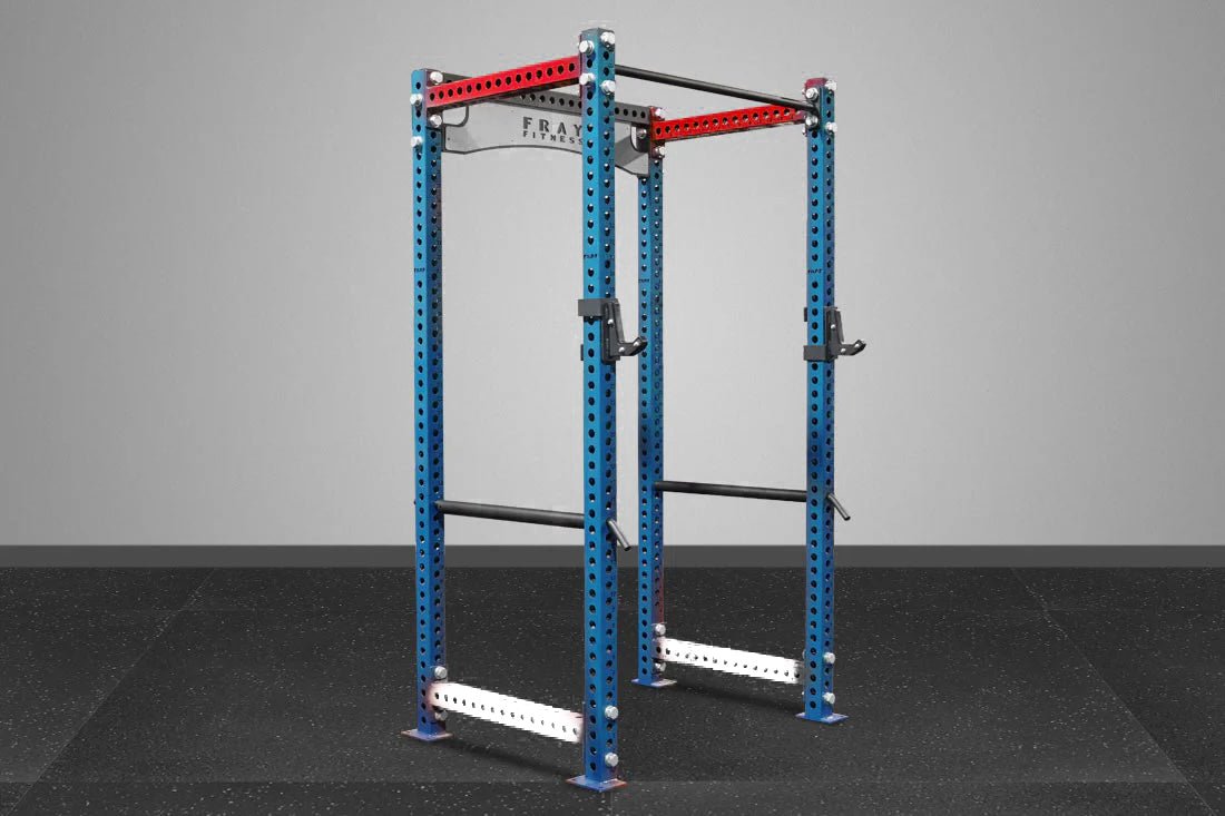 Savage Series F - 1 Power Rack Style A w/ Straight Pull Up Bar - FrayFitnessSavage Series F - 1 Power Rack Style A w/ Straight Pull Up BarFrayFitness