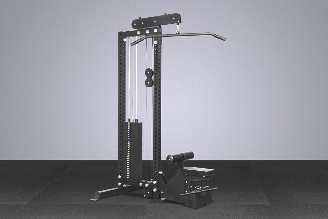 Savage Series Lat Pulldown/Low Row - 300lb Stack - Black