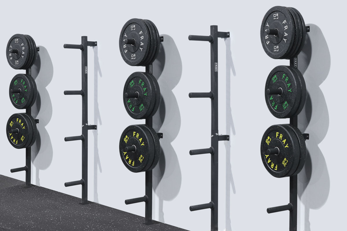 Weight Plate Horizontal Plate Wall Rack Prx Bumper Plate Wall
